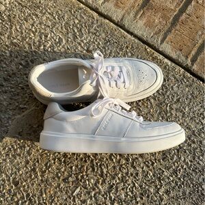 Cole Haan White Perforated Sneakers